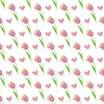 Seamless pattern. Vector illustration perfect for wrapping paper, textile, .. Stock Illustration