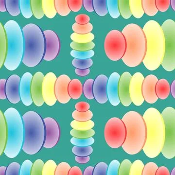 Seamless pattern Vector seamless children s texture pattern. Endless backg... Foto stock