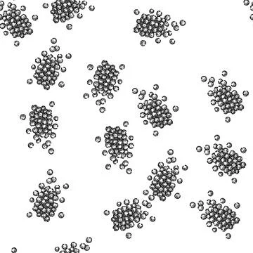 Seamless pattern vegan lentils sketch hand drawn Stock Illustration