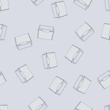 Seamless pattern vegetable plastic crate cartoon vector イラスト素材