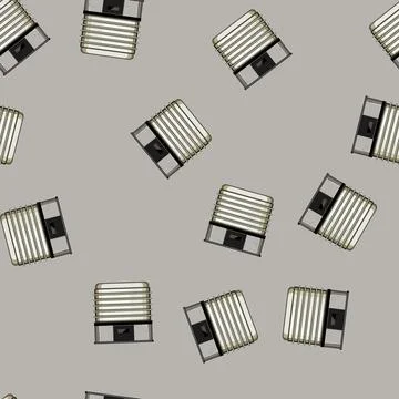 Seamless pattern vegetarian vegetable dryer cartoon vector Stock Illustration