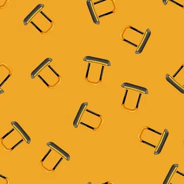Seamless pattern vehicle bicycle lock cartoon vector Stock Illustration