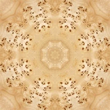 Seamless pattern, veneer poplar root Stock Illustration