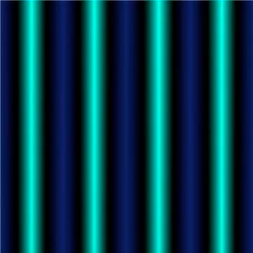 Seamless pattern - vertical blue, turquoise and black gradient stripes. Stock Illustration