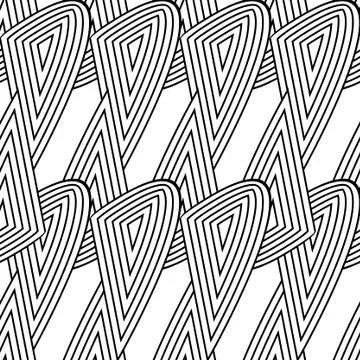 Seamless pattern with vertical forms Stock Illustration