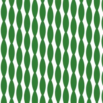 Seamless pattern of vertical green oval shapes Stock Illustration