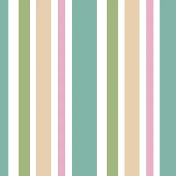 A seamless pattern with vertical multicolored stripes. Retro-style design. Pe Stockillustratie