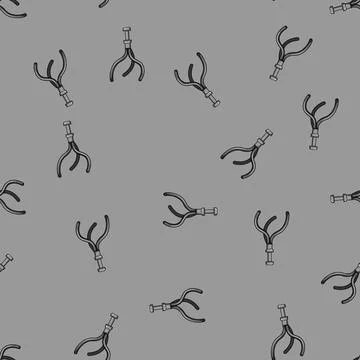 Seamless pattern vertical phone tripod cartoon vector 스톡 일러스트