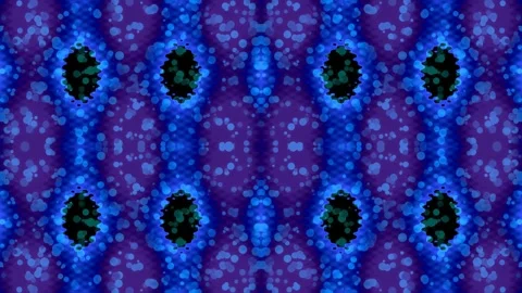 Seamless pattern of vibrant green leaves and tropical flora jungle backdrop Video stock 337703850