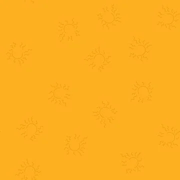 Seamless pattern vibrant sun groovy cartoon vector Stockillustratie