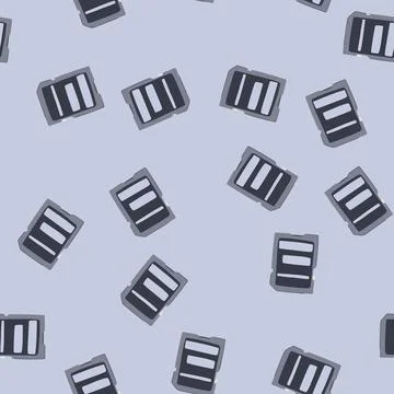 Seamless pattern videos sd card cartoon vector Stock Illustration