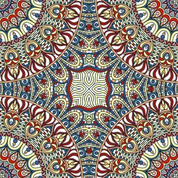 Seamless pattern. Vintage decorative elements Stock Illustration