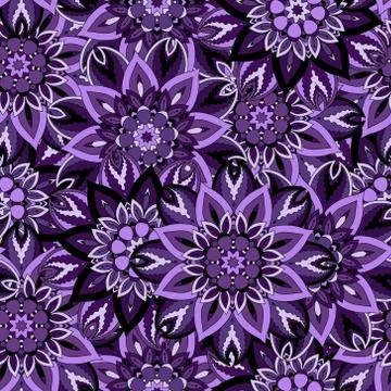 Seamless pattern. Vintage decorative elements. Hand drawn background. Islam 스톡 일러스트