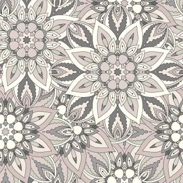 Seamless pattern. Vintage decorative elements. Hand drawn background. Islam Illustrazione stock