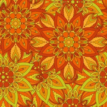 Seamless pattern. Vintage decorative elements. Hand drawn background. Islam Illustrazione stock