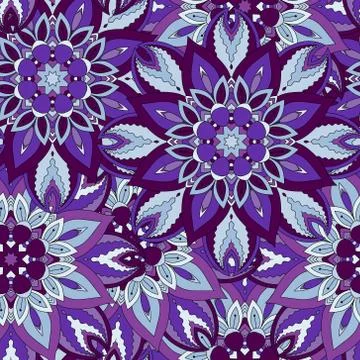 Seamless pattern. Vintage decorative elements. Hand drawn background. Islam 스톡 일러스트