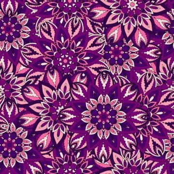 Seamless pattern. Vintage decorative elements. Hand drawn background. Islam Illustrazione stock