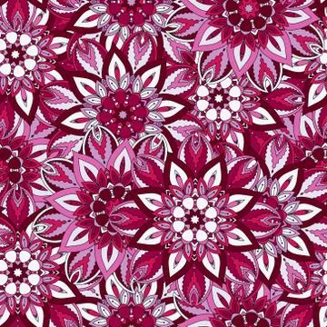 Seamless pattern. Vintage decorative elements. Hand drawn background. Islam 스톡 일러스트
