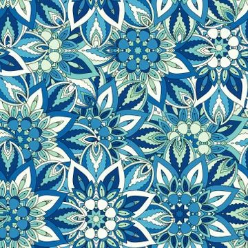 Seamless pattern. Vintage decorative elements. Hand drawn background. Islam,  Illustrazione stock