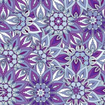 Seamless pattern. Vintage decorative elements. Hand drawn background. Islam,  스톡 일러스트