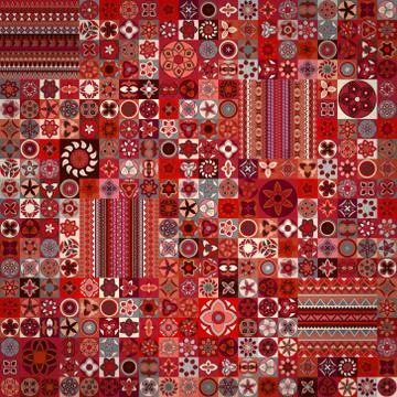 Seamless pattern. Vintage decorative elements. Hand drawn background. Islam,  Illustrazione stock