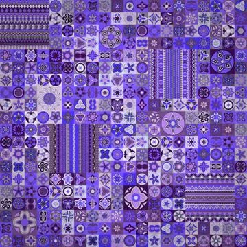 Seamless pattern. Vintage decorative elements. Hand drawn background. Islam,  Stock Illustration