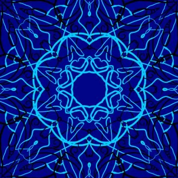 Seamless pattern. Vintage decorative elements. Hand drawn background. Islam Stock Illustration