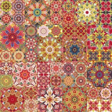 Seamless pattern. Vintage decorative elements. Hand drawn background. Islam,  스톡 일러스트