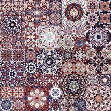 Seamless pattern. Vintage decorative elements. Hand drawn background. Islam,  Illustrazione stock