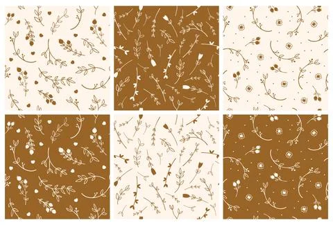 Seamless pattern. Vintage decorative elements.  Stock Illustration