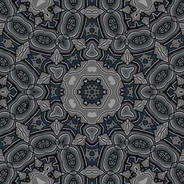 Seamless pattern. Vintage decorative elements. Hand drawn background. Islam.. イラスト素材