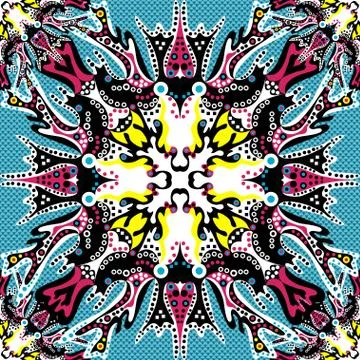 Seamless pattern. Vintage elements. vector illustration Stock-Illustration