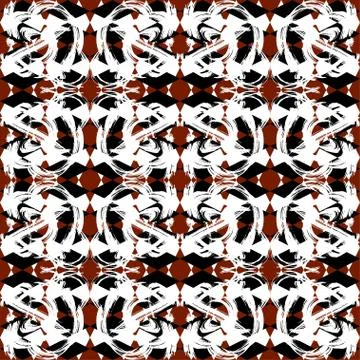 Seamless pattern. Vintage elements. vector illustration Stock Illustration