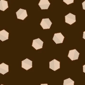 Seamless pattern vintage leather patch cartoon vector 스톡 일러스트