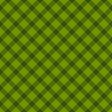 Seamless pattern vintage retro style on green background Stock Illustration