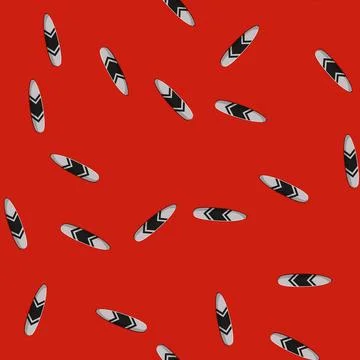 Seamless pattern vintage surfboard beach cartoon vector Stock Illustration