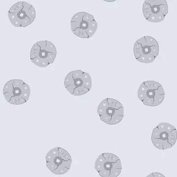 Seamless pattern vintage wheel ancient cartoon vector Stock Illustration