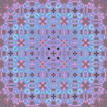 Seamless pattern violet purple blue brown Stock Illustration