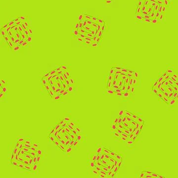 Seamless pattern viper snake oriental cartoon vector Illustration