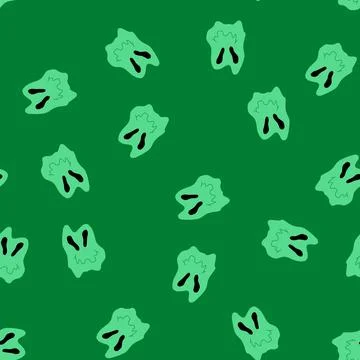 Seamless pattern vision psychedelic smile cartoon vector Stock Illustration
