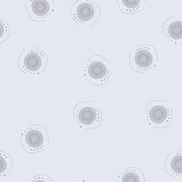 Seamless pattern voc air quality monitor cartoon vector 스톡 일러스트