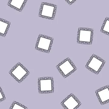 Seamless pattern wafer microchip frame cartoon vector Stock Illustration