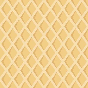 Seamless pattern with waffel texture Stock Illustration