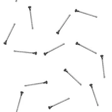 Seamless pattern walking cane stick gentleman sketch hand drawn Stock Illustration