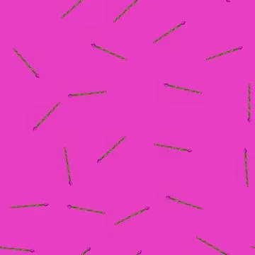 Seamless pattern wand magic wizard stick cartoon vector Stock Illustration