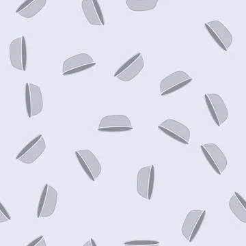 Seamless pattern water basin plastic cartoon vector Illustrazione stock