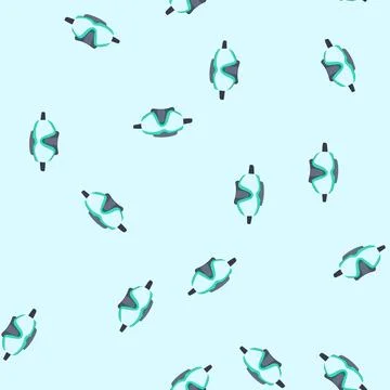 Seamless pattern water diving mask cartoon vector 库存插图
