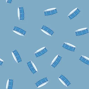 Seamless pattern water inflatable swimming pool cartoon vector Stock Illustration