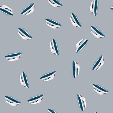 Seamless pattern water iron laundry cartoon vector Stock Illustration