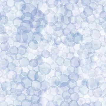 Seamless pattern Watercolor spots of blue color Stock Illustration